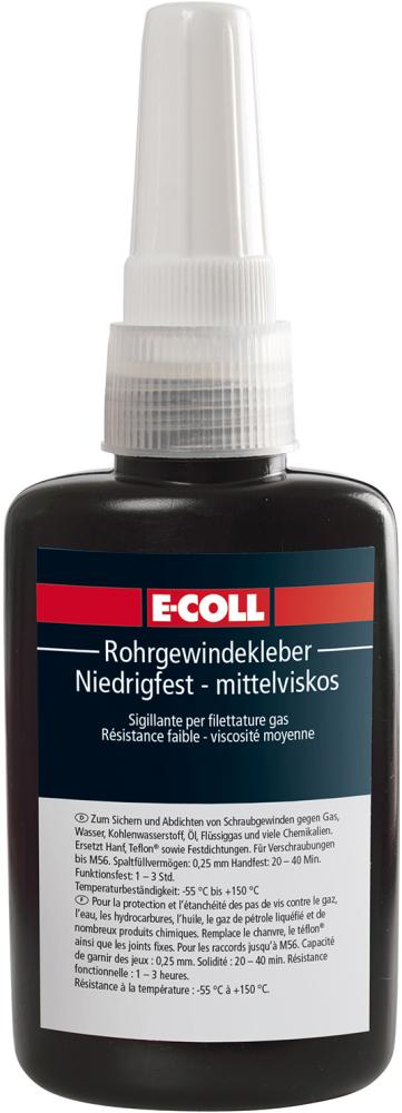 E-COLL Rohrgewindekleber 50g hochfest-mittelviskosE-COLL E-COLL Rohrgewindekleber 50g hochfest-mittelviskosE-COLL