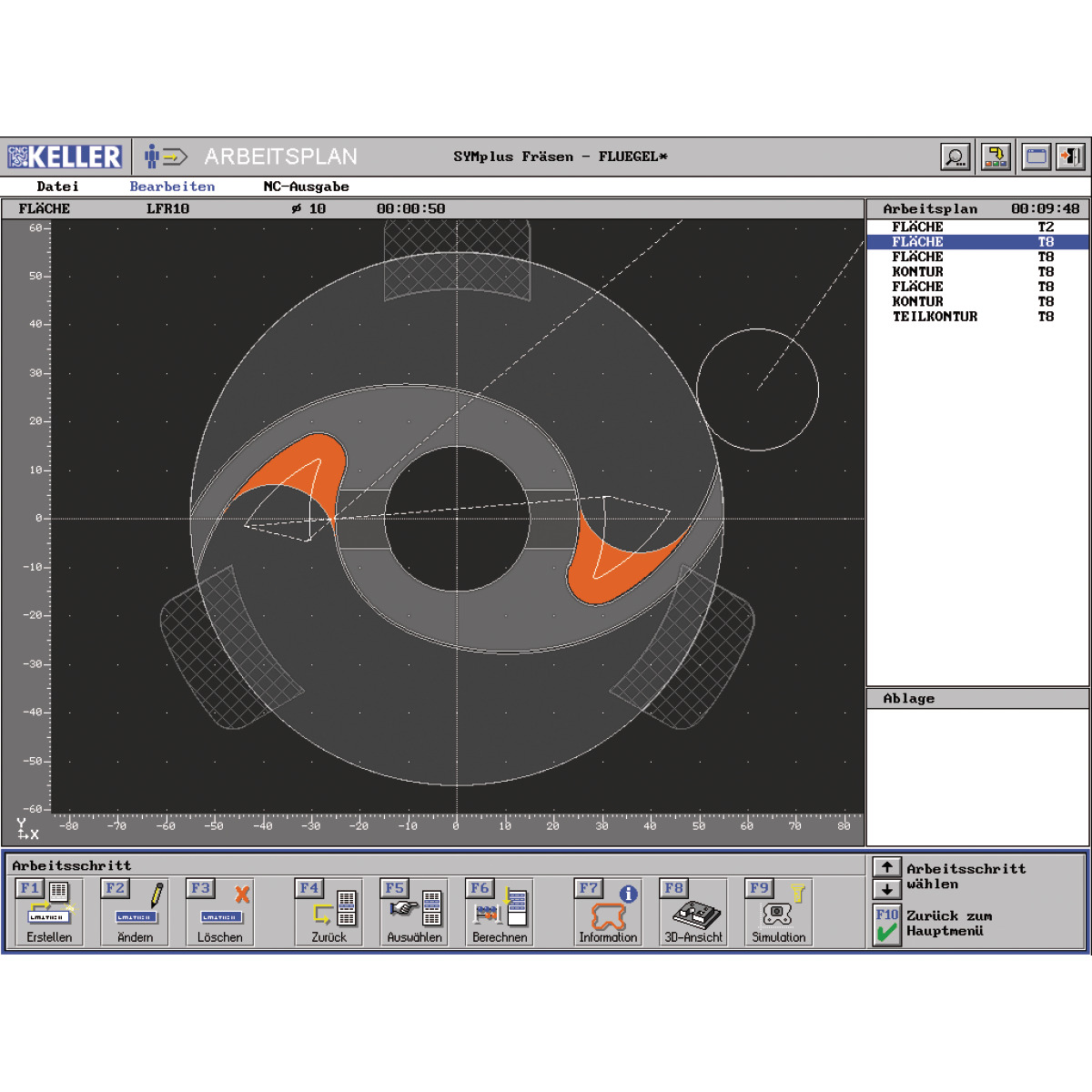 STÜRMER CNC-Software Optimum KELLER SYMplus plusCARE™ Fräsen STÜRMER CNC-Software Optimum KELLER SYMplus plusCARE™ Fräsen