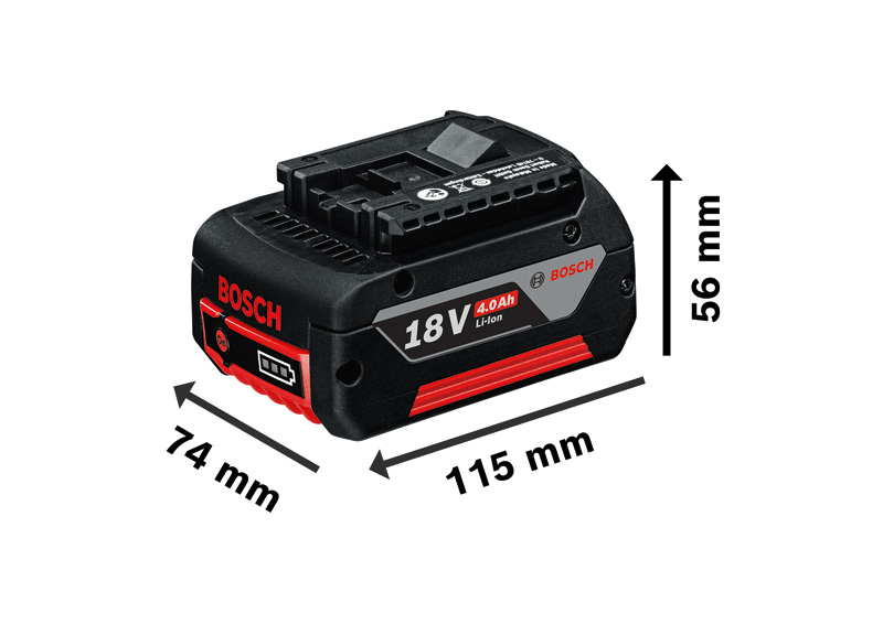 BOSCH Akkupack 6x GBA 18V 4,0Ah