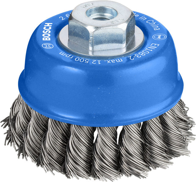 BOSCH PRO Metal heavy Topfbürste, 75 x 0,5 mm, Gewinde BOSCH PRO Metal heavy Topfbürste, 75 x 0,5 mm, Gewinde