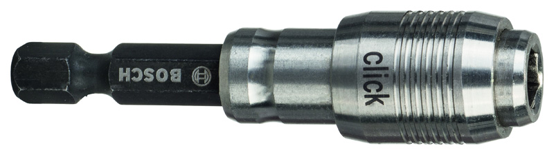 BOSCH Universalhalter One-Click Funktion, Für Bohrmaschinen/Schrauber, 10 Stück