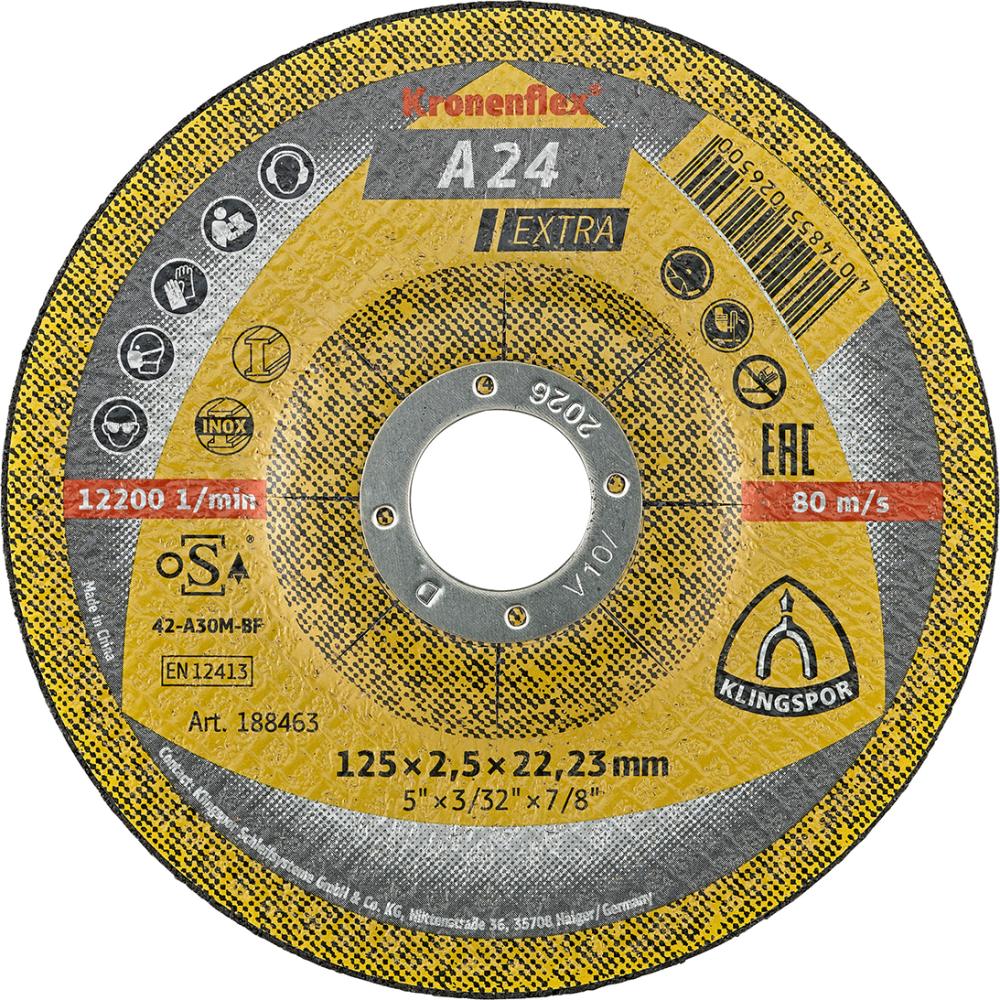 KLINGSPOR Trennscheibe A60 Extra 125x1,0 mm