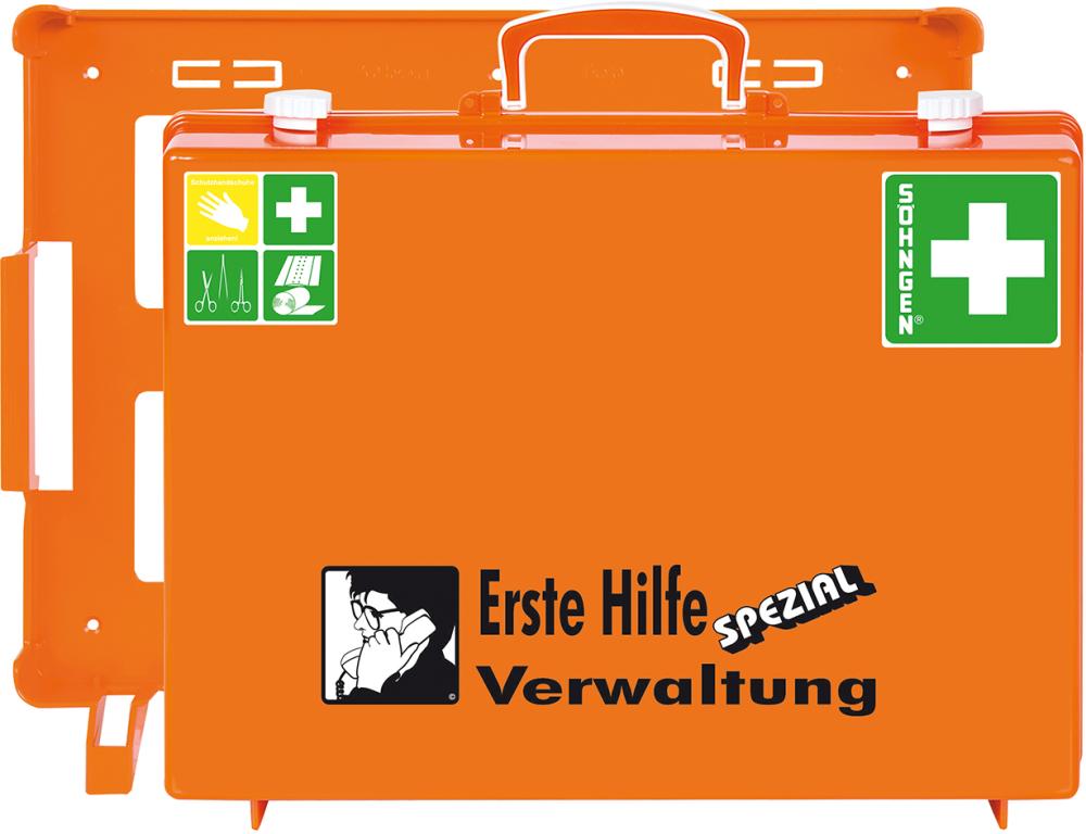 N.A. ErsteHilfe-Koffer SpezialMT-CD Verwaltung, orange