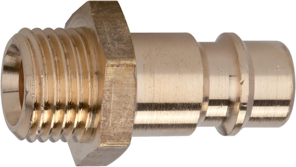 RIEGLER Stecknippel für Kupplung AG 1/2" NW 7,2-7,8 Messing