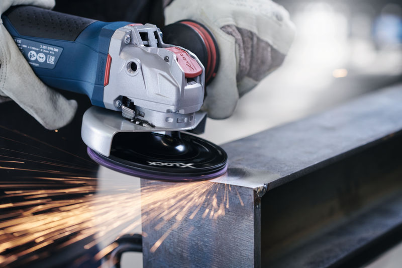 BOSCH X-LOCK Stützteller 125 mm, Klettverschluss