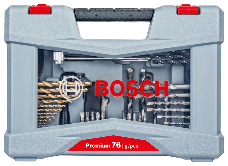 BOSCH 76-tlg. Premium X-Line Bohrer- und Schrauber-Set