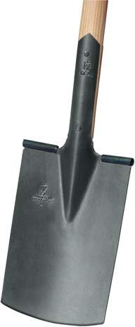 IDEAL Bauspaten mit Tritt Gr. 2 Eschen T-Stiel Ideal