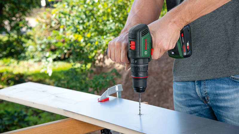 BOSCH Akku-Schlagbohrmaschine AdvancedImpact 18V-80 QuickSnap, 2 x Akku PBA 18V 2.5Ah