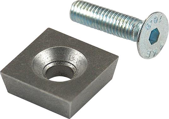 SCHWAN HM Ersatzwendeplatten 16x16mm m. Schrauben SCHWAN HM Ersatzwendeplatten 16x16mm m. Schrauben