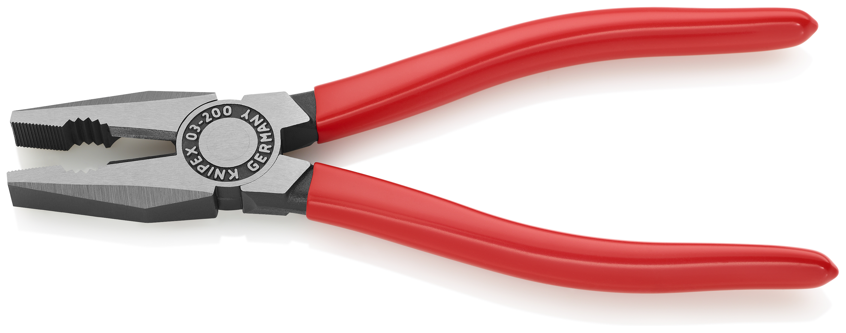 KNIPEX KNIPEX 03 01 200 Kombizange 200 mm schwarz atramentiert mit Kunststoff überzogen poliert KNIPEX KNIPEX 03 01 200 Kombizange 200 mm schwarz atramentiert mit Kunststoff überzogen poliert