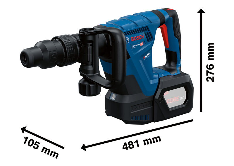BOSCH Akku-Schlaghammer mit SDS max GSH 18V-5 in XL-BOXX BOSCH Akku-Schlaghammer mit SDS max GSH 18V-5 in XL-BOXX