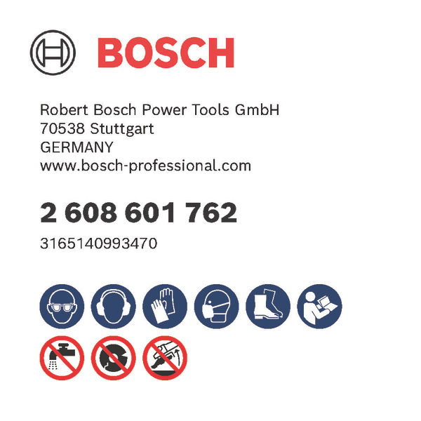 BOSCH PRO Concrete Topfscheibe, 50 x 125 mm, 22,23 mm, 2-reihig BOSCH PRO Concrete Topfscheibe, 50 x 125 mm, 22,23 mm, 2-reihig