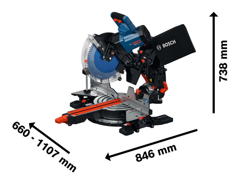 BOSCH Kapp- und Gehrungssäge EXCM341-305GD BOSCH Kapp- und Gehrungssäge EXCM341-305GD