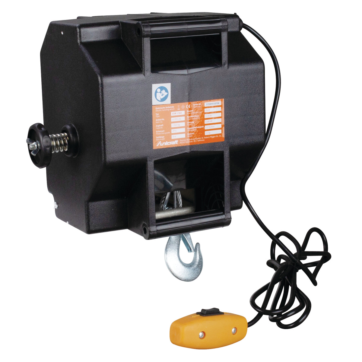 STÜRMER Elektroseilwinde Unicraft ESW 1360 STÜRMER Elektroseilwinde Unicraft ESW 1360
