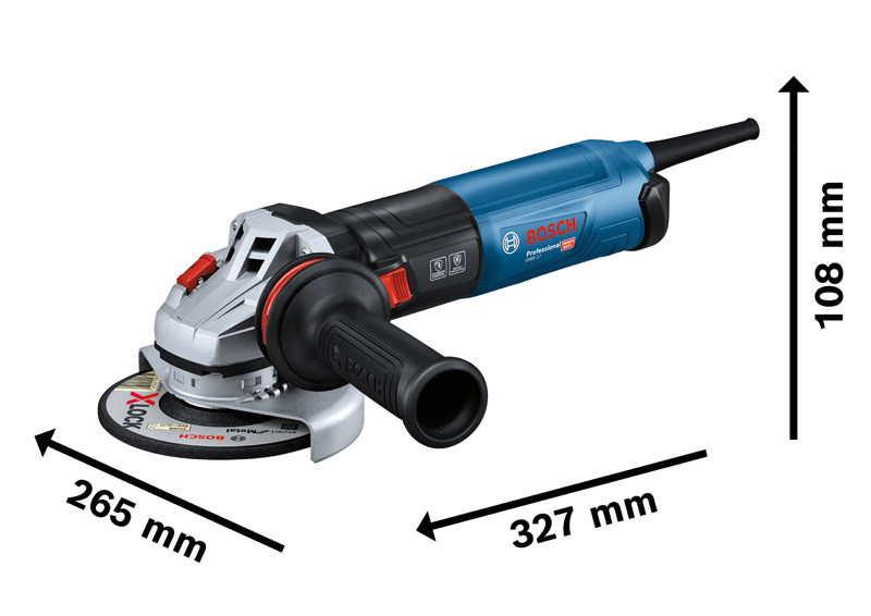 BOSCH Winkelschleifer GWS 17-125 S im Karton