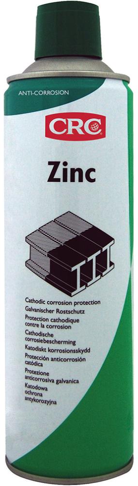 CRC Zinc 500 ml Spray Zink-Schutzlack mattgrau