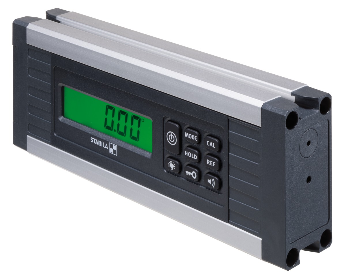 STABILA Elektronischer Neigungsmesser TECH 500 DP, 17,5 cm, 1 Digital-Display, Messbereich: 0° – 360° (4 x 90°), Anzeige-Modi: °, %, mm/m, in/ft, Schutzklasse IP 65, Tasche STABILA Elektronischer Neigungsmesser TECH 500 DP, 17,5 cm, 1 Digital-Display, Messbereich: 0° – 360° (4 x 90°), Anzeige-Modi: °, %, mm/m, in/ft, Schutzklasse IP 65, Tasche