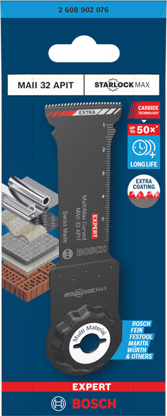 BOSCH EXPERT PAIZ 32 AIT MetalMax Tauchsägeblatt, 32 x 70 mm