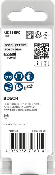 BOSCH AIZ 32 EPC Holz Tauchsägeblatt, Starlock, 32 x 50 mm, 10-tlg. BOSCH AIZ 32 EPC Holz Tauchsägeblatt, Starlock, 32 x 50 mm, 10-tlg.