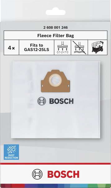 BOSCH Fleece Beutel, 480 x 550 mm, 10 l BOSCH Fleece Beutel, 480 x 550 mm, 10 l