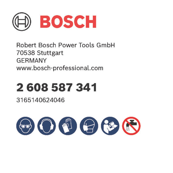BOSCH Diamanttrockenbohrkrone G 1/2-Zoll, Standard for Universal, 107mm, 150mm, 6, 7mm BOSCH Diamanttrockenbohrkrone G 1/2-Zoll, Standard for Universal, 107mm, 150mm, 6, 7mm