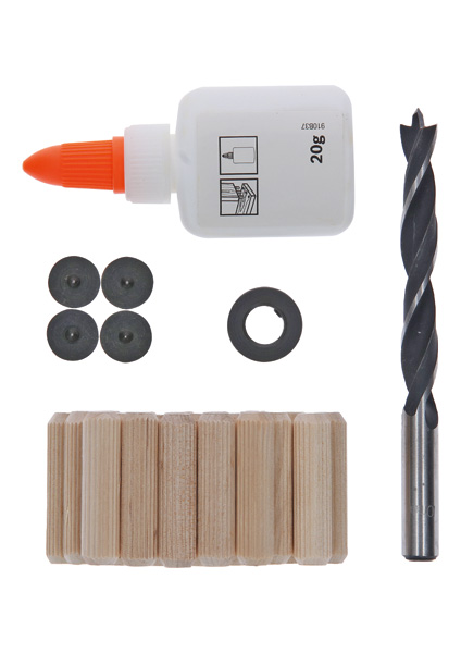 BOSCH 27-tlg. Holzdübel-Set, 10 mm BOSCH 27-tlg. Holzdübel-Set, 10 mm