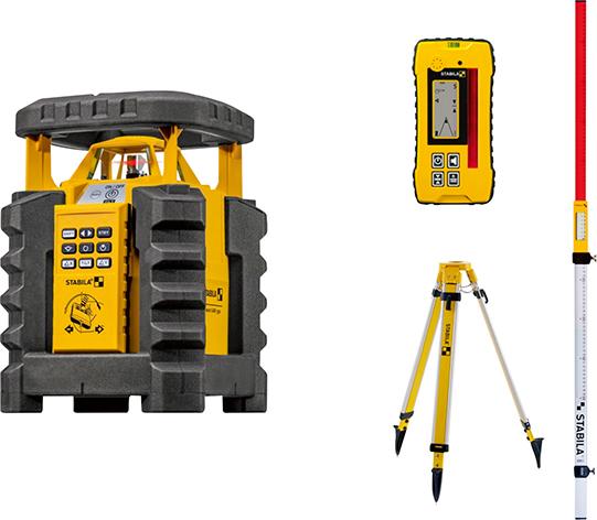 STABILA Rotationslaser LAR 350, 9-teiliges Set STABILA Rotationslaser LAR 350, 9-teiliges Set