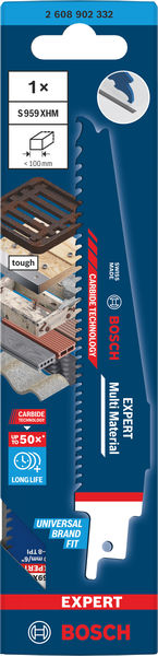 BOSCH EXPERT Multi Material S959XHM Säbelsägeblatt
