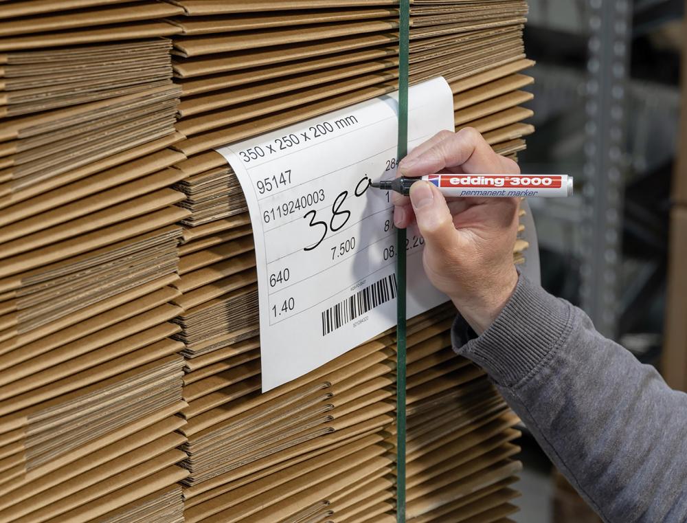 EDDING Permanentmarker 3000, schwarz