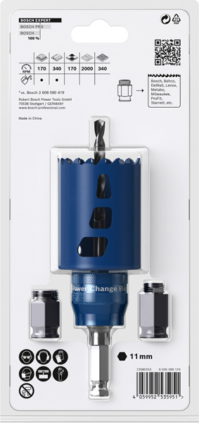 BOSCH EXPERT Multi Material Lochsägen Starter-Set, 51x60 mm BOSCH EXPERT Multi Material Lochsägen Starter-Set, 51x60 mm