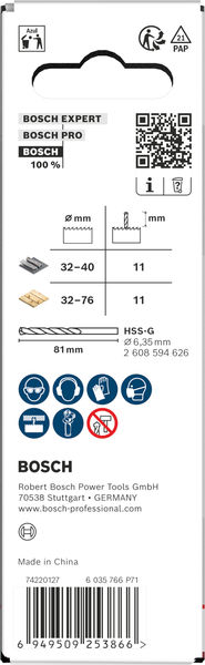 BOSCH Aufsteckhalter und Zentrierbohrer für Lochsäge, 32-210 x 44 mm BOSCH Aufsteckhalter und Zentrierbohrer für Lochsäge, 32-210 x 44 mm