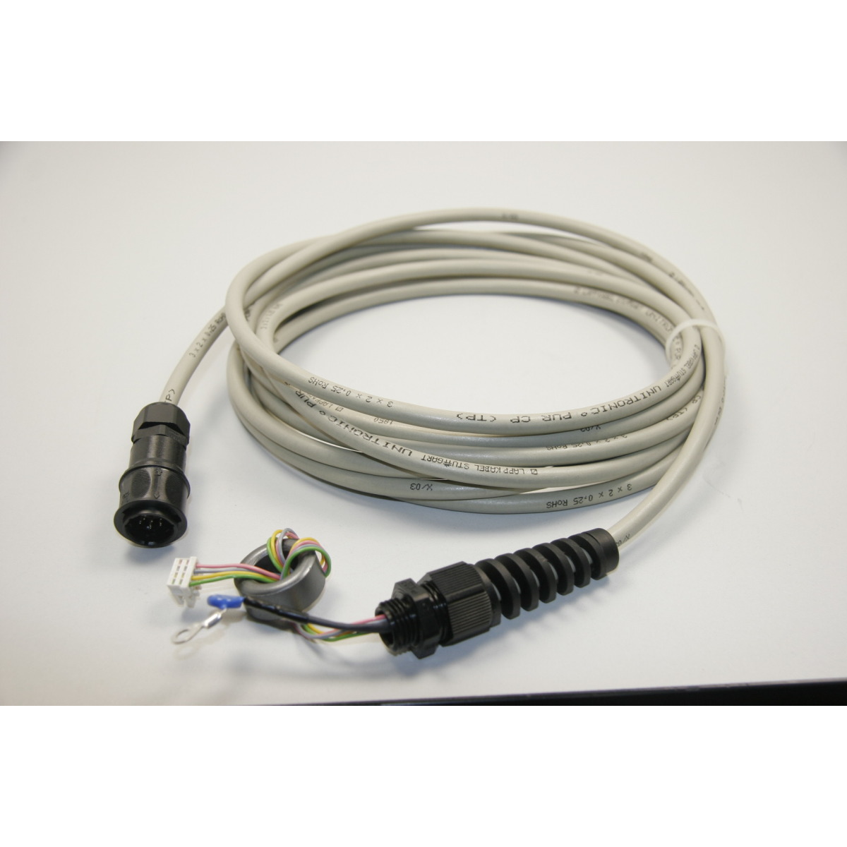 STÜRMER 5Mtr. Steuerleitung kpl. mit Stecker Rehm 3600436 / WIG Fußfernregler