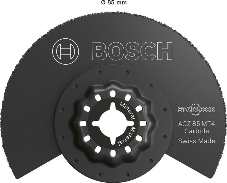 BOSCH ACZ 85 MT4 Mineralische Werkstoffe Segmentsägeblatt, Starlock, 85 mm, 10-tlg. BOSCH ACZ 85 MT4 Mineralische Werkstoffe Segmentsägeblatt, Starlock, 85 mm, 10-tlg.