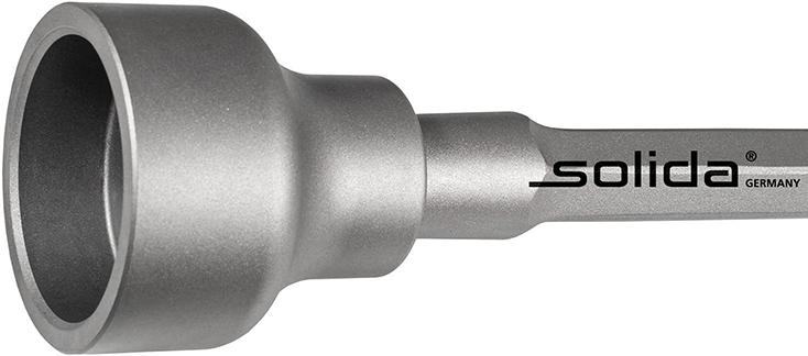 SOLIDA Rammglocke Ø 60 x 30 x 350mm Hex. 22 mm mit 6 Nuten HILTI TE-S 805 / 905 SOLIDA Rammglocke Ø 60 x 30 x 350mm Hex. 22 mm mit 6 Nuten HILTI TE-S 805 / 905