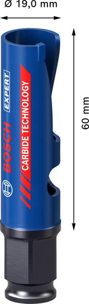 BOSCH EXPERT Construction Material Lochsäge, 19x60 mm