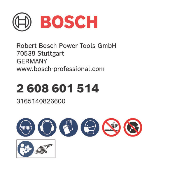 BOSCH PRO Stainless Steel and Metal Trennscheibe, 230 x 1.9 x 22.23 mm, gekröpft