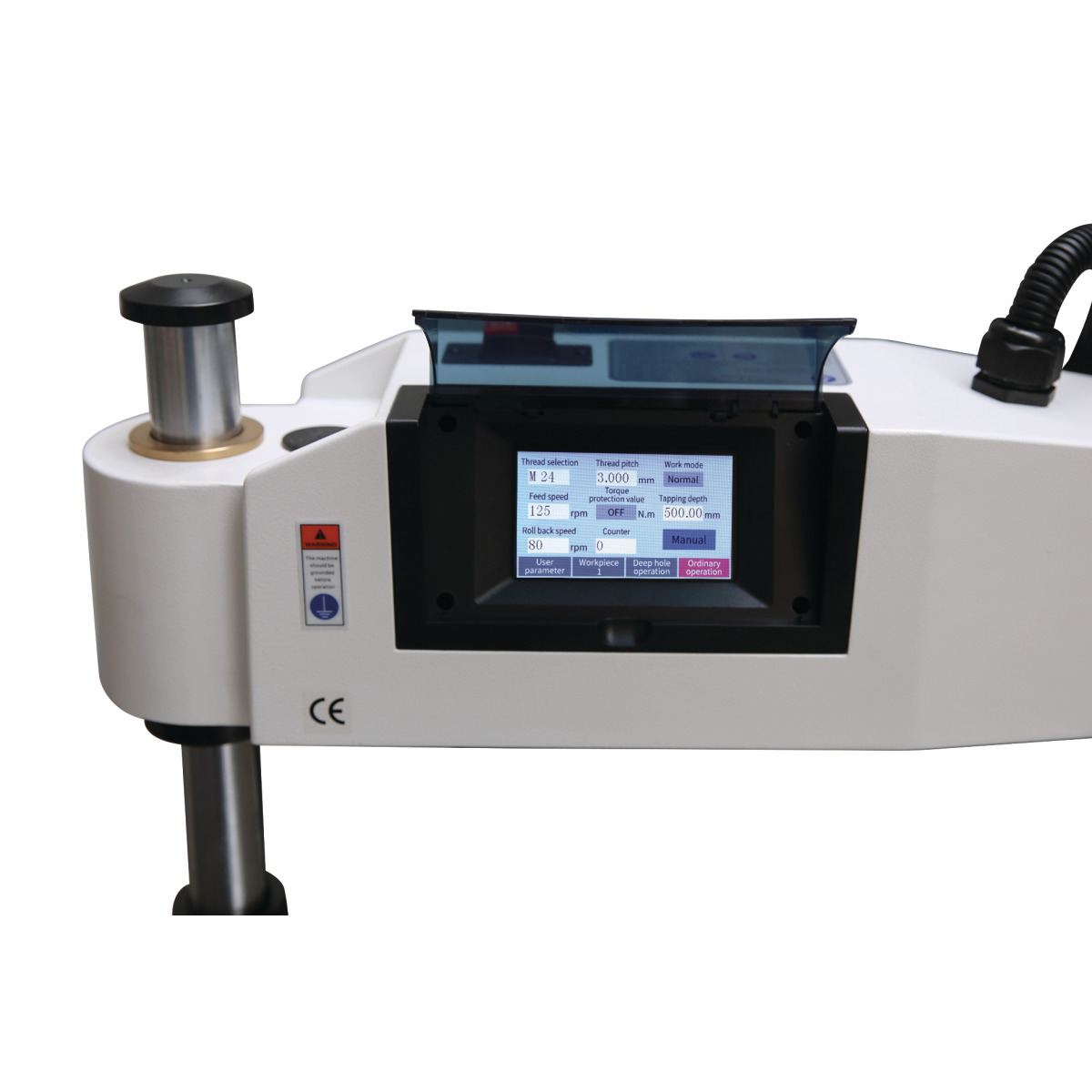 STÜRMER Servoelektrische Gewindeschneidmaschine Optimum OPTIdrill DG 24 STÜRMER Servoelektrische Gewindeschneidmaschine Optimum OPTIdrill DG 24