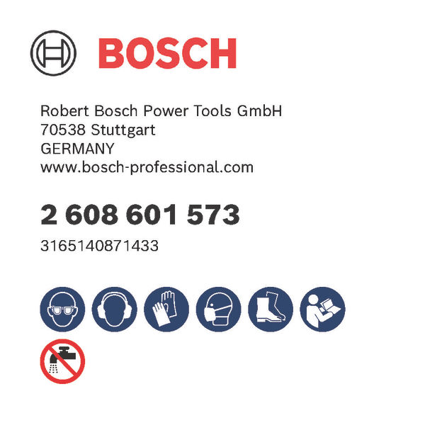 BOSCH Diamanttopfscheibe Standard for Concrete