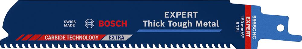 BOSCH EXPERT S955CHC Thick Tough Metal Säbelsägeblatt, 10-tlg. BOSCH EXPERT S955CHC Thick Tough Metal Säbelsägeblatt, 10-tlg.