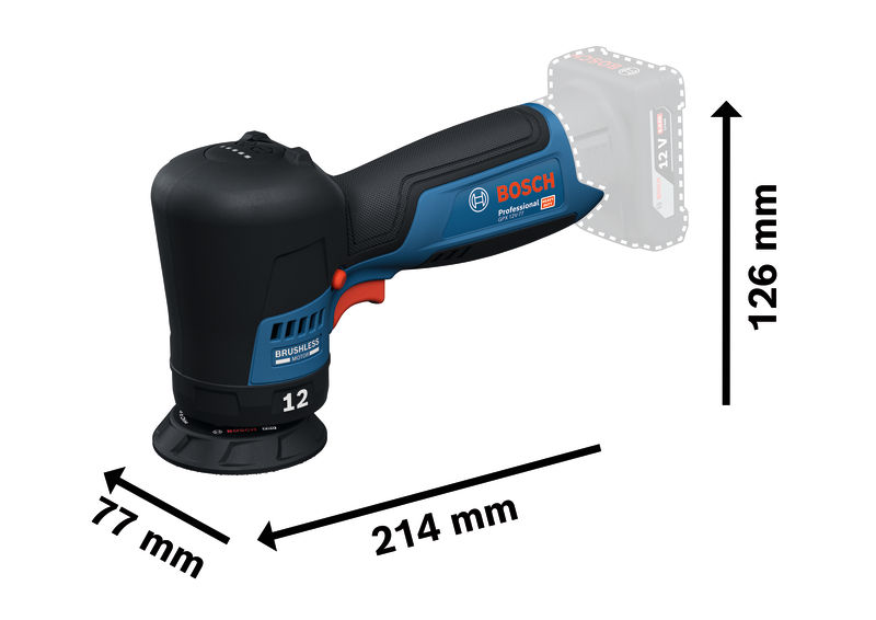 BOSCH Polierer GPX 12V-77