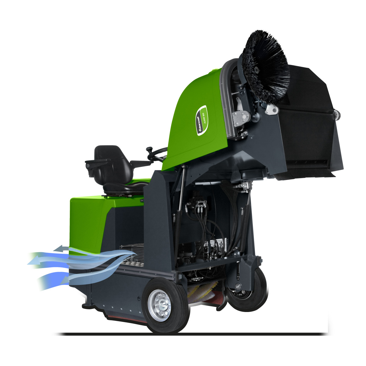 Cleancraft Aufsitz-Kehrsaugmaschine AUKM 900 Cleancraft Aufsitz-Kehrsaugmaschine AUKM 900