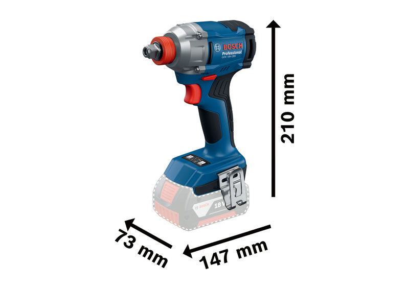 BOSCH Akku-Drehschlagschrauber GDX 18V-285, L-BOXX 136 BOSCH Akku-Drehschlagschrauber GDX 18V-285, L-BOXX 136