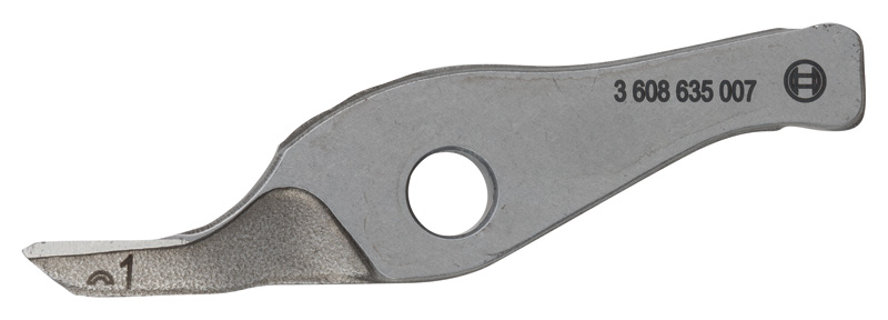 BOSCH Messer Kurve, für Bosch-Schlitzschere GSZ 160 Professional