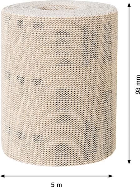 BOSCH EXPERT M480 Schleifnetzrolle, 93x5000mm, K12
