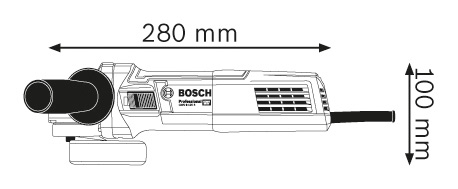 BOSCH Winkelschleifer GWS 9-125 S in Kartonschachtel BOSCH Winkelschleifer GWS 9-125 S in Kartonschachtel