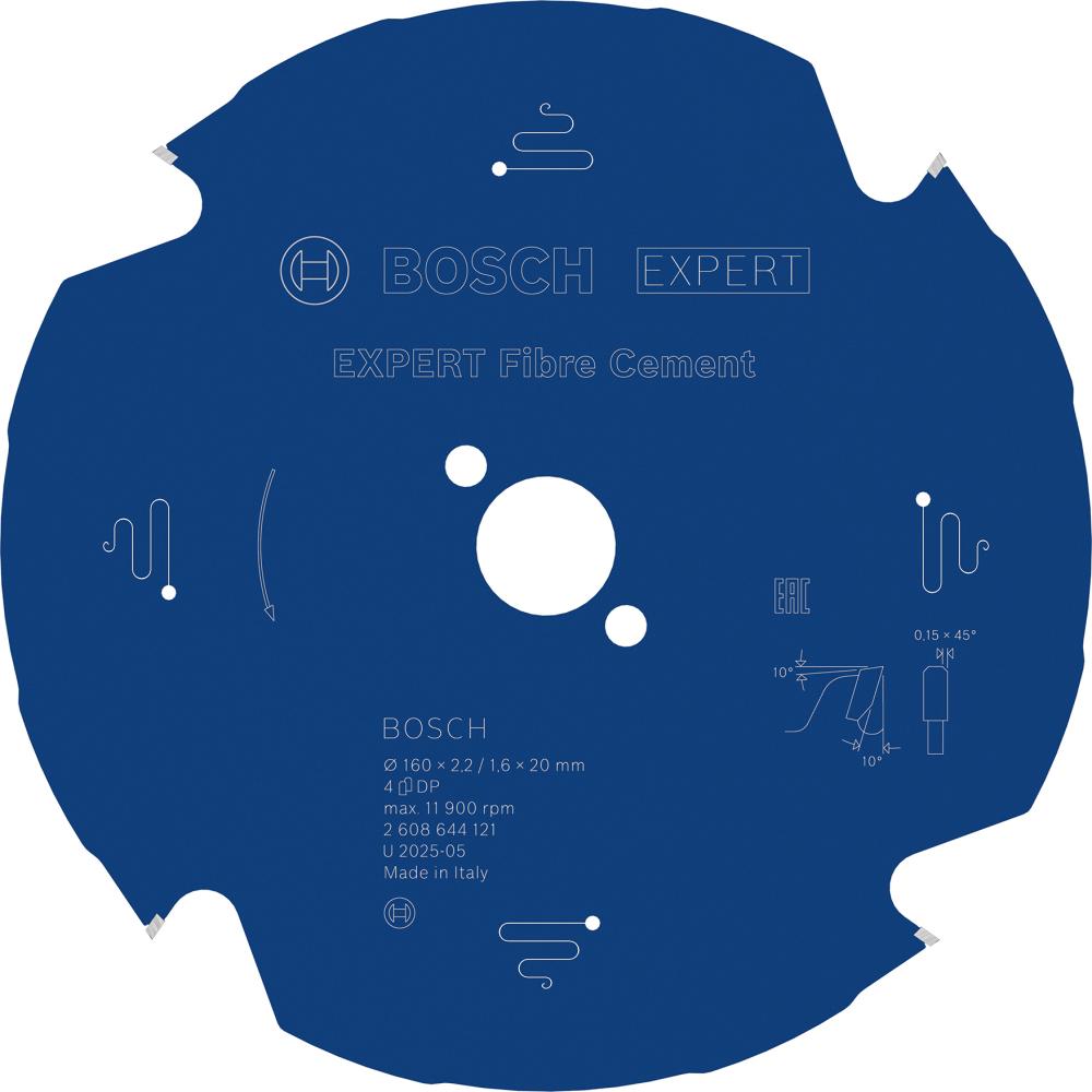 BOSCH Expert for Fibre Cement Kreissägeblatt 160 x 20 x 2,2 mm BOSCH Expert for Fibre Cement Kreissägeblatt 160 x 20 x 2,2 mm