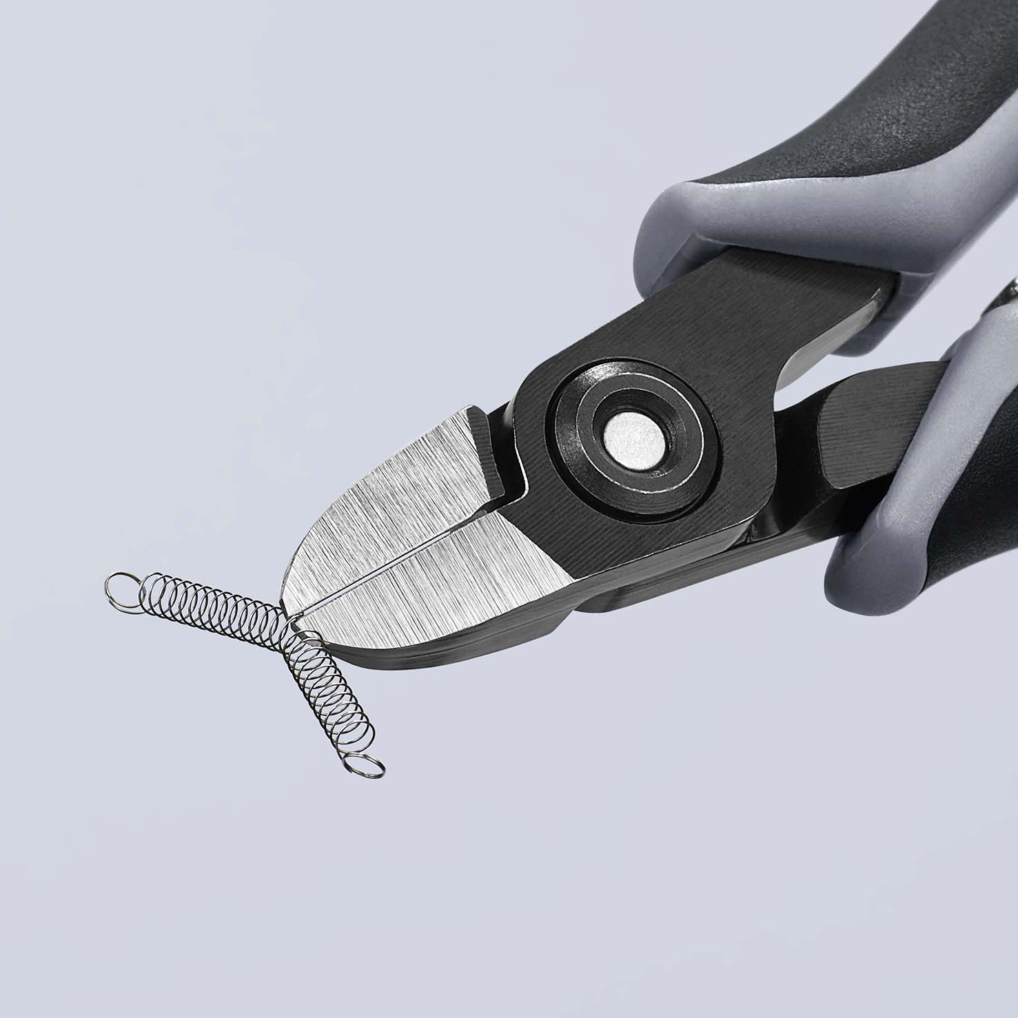 KNIPEX KNIPEX 79 12 125 ESD Präzisions-Elektronik-Seitenschneider ESD 125 mm brüniert mit Mehrkomponenten-Hüllen poliert KNIPEX KNIPEX 79 12 125 ESD Präzisions-Elektronik-Seitenschneider ESD 125 mm brüniert mit Mehrkomponenten-Hüllen poliert
