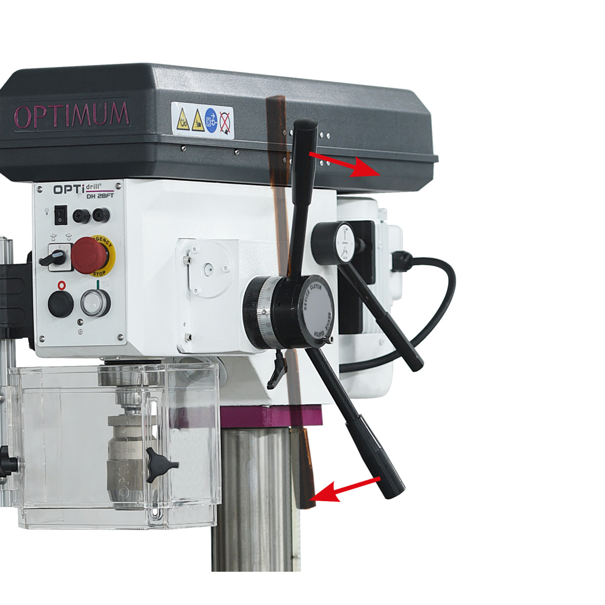 OPTIMUM Säulenbohrmaschine OPTIdrill DH 28FS OPTIMUM Säulenbohrmaschine OPTIdrill DH 28FS