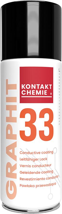 KONTAKT CHEMIE Graphit 33 Aerosol 400ml KONTAKT CHEMIE Graphit 33 Aerosol 400ml