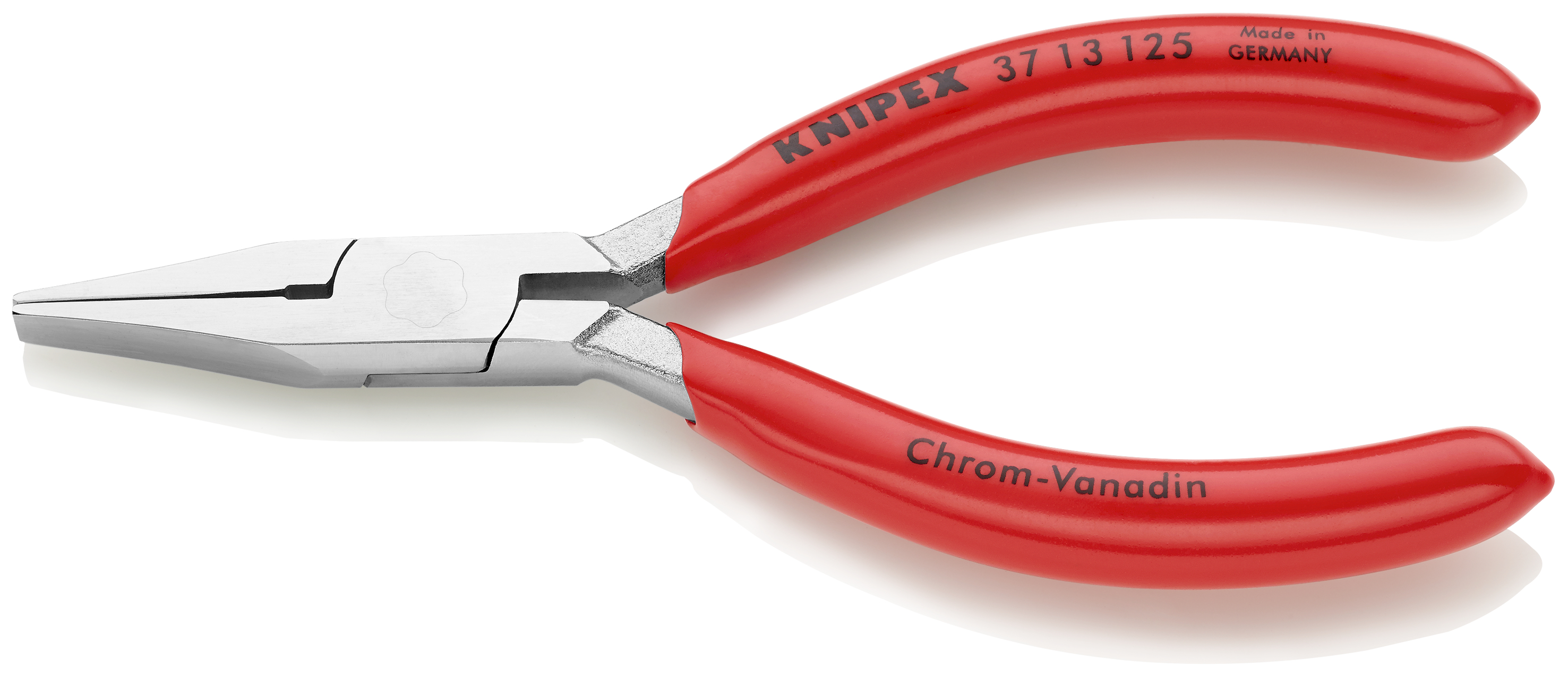 KNIPEX KNIPEX 37 13 125 Greifzange für Feinmechanik 125 mm verchromt mit Kunststoff überzogen KNIPEX KNIPEX 37 13 125 Greifzange für Feinmechanik 125 mm verchromt mit Kunststoff überzogen